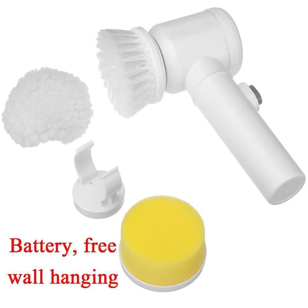 Automatic Spin Cleaning Brush – Rotating Electric Sink & Kitchen Cleaning Scrubber